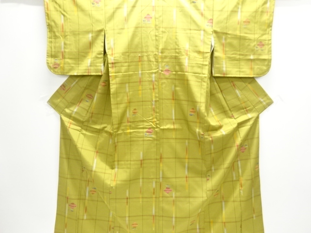 Japanese Kimono / Tsumugi Omeshi Silk